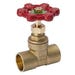 Gate Valve Solder 1/2 in. Brass