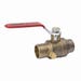 Ball Valve Stop and Waste SWT 1/2 in. Brass