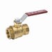 Ball Valve Threaded 1/4 in. Brass