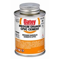 Oatey CPVC Cement Medium Bodied Orange 4 oz.