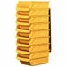 Storage Bins Yellow 8 Pack