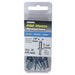 Rivet 1/8 in. Large Steel 15 Pack