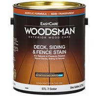 Easycare Exterior Deck, Siding, and Fence Stain Semi-Transparent Cedar Tone 1 gal. Acrylic