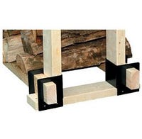 Log Rack Brackets 4 Piece