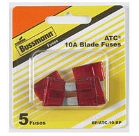 Bussmann Blade Fuse 10A 5 Pack