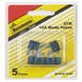 Blade Fuse 15A Blue 5 Pack