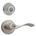 Entry Lever/Deadbolt Combo Balboa Satin Nickel