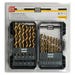 Master Mechanic Drill Bit Set Titanium 29 Piece