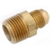 Connector 3/8 in. FL x 1/2 in. MPT Brass