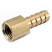Barb Insert 1/2 in. x 1/2 in. FPT Brass