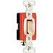 Toggle Switch Single Pole Grounded 20A Ivy