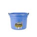 Flatback Bucket 8 qt. Berry Blue Plastic