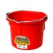 Master Rancher Flatback Bucket 8 qt. Red Plastic