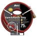 All Purpose Hose Farm and Ranch Duty 3/4 in. x 75 ft. Dark Red