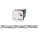 Link Coil Chain 1/0 Zinc Plated Bulk by the Foot