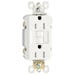 GFCI Duplex Receptacle Self-Test 15A White