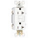 GFCI Duplex Receptacle Self-Test 20A White