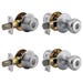 Lockset Combo Satin Nickel