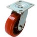 Plate Caster Swivel 5 in. Polyurethane