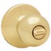 Privacy Lockset Polished Brass