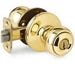 Entry Lockset Polo Polished Brass