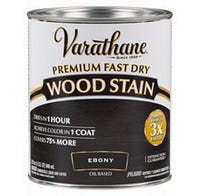 Varathane Fast Dry Stain Interior Ebony 1 qt.