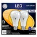GE Lighting Light Bulb A21 15 Watt Soft White 2 Pack