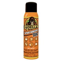 Gorilla Spray Adhesive Heavy Duty Multi-Purpose 14 oz.
