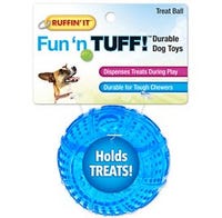 Fun 'N Stuff Dog Toy Chewer Ball Assorted Colors