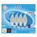 GE Lighting Light Bulb CAC 5 Watt Daylight 4 Pack
