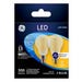 GE Lighting Fan Light Bulb 5.5 Watt Soft White 2 Pack