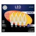 GE Lighting Decorative Light Bulb CAC 3.5 Watt 4 Pack