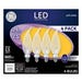 GE Lighting Light Bulb CAC 2.5 Watt Soft White 4 Pack