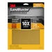 Sandpaper Sheet 220 Grit 9 in. x 11 in. 4 Pack