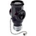 Pull Lamp Adapter Brown