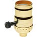 Lampholder 3-Way Metal 250V