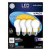 GE Lighting Light Bulb A19 10 Watt Soft White 4 Pack