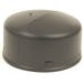 Drain Tube End Cap 4 in. Poly Snap