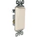 Decorator Switch 3-Way 15A Almond