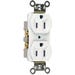 Duplex Receptacle Heavy Duty 15A White