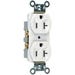Duplex Receptacle Heavy Duty 20A White