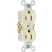 Duplex Receptacle 3 Wire 15A Ivy