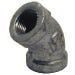 Elbow 45 Degree 1 in. Galvanized