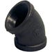 Elbow 45 Degree 3/8 in. Black