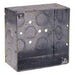 Square Box Welded 4 in. x 1-1/8 in. D