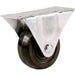 Plate Caster Rigid 3 in. Rubber