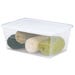 Storage Tote with Lid 16 qt. White Lid