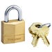 Padlock 3/4 in. Solid Brass