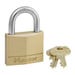 Padlock 1-9/16 in. Brass