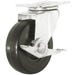 Plate Caster Swivel 5 in. Rubber